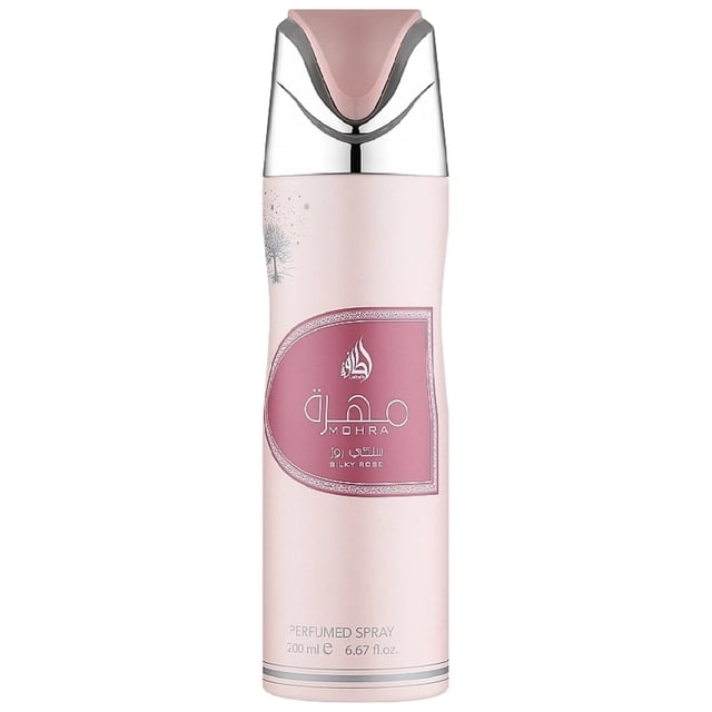 Spray perfumado LATTAFA MOHRA SILKY ROSE 200 ml para mujer