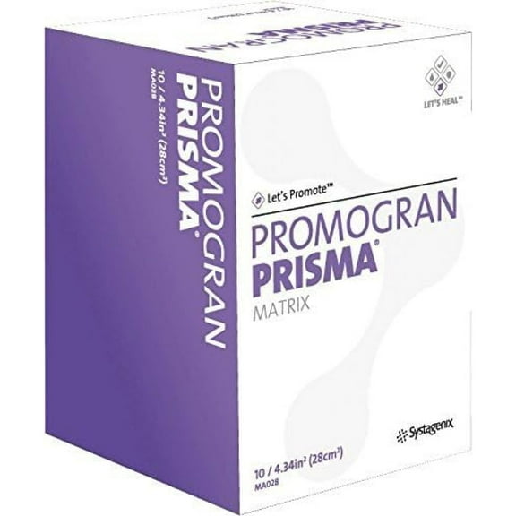 Box 10 Wound Care Dressings Systagenix Promogran Prisma Ag #MA028 - Matrix Dressing with Silver by Systagenix Acelity