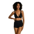thumbnail image 3 of La Blanca Women's Surf Shorts, Black, 14, 3 of 4
