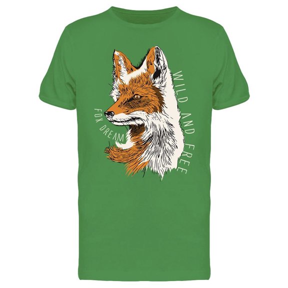 Wild Fox Design Tee Men's -Image by Shutterstock