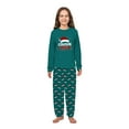thumbnail image 4 of Matching Pajamas For The Whole Family, Santa Hat Cousin Crew Set, Long Sleeve And Pants, 4 of 7