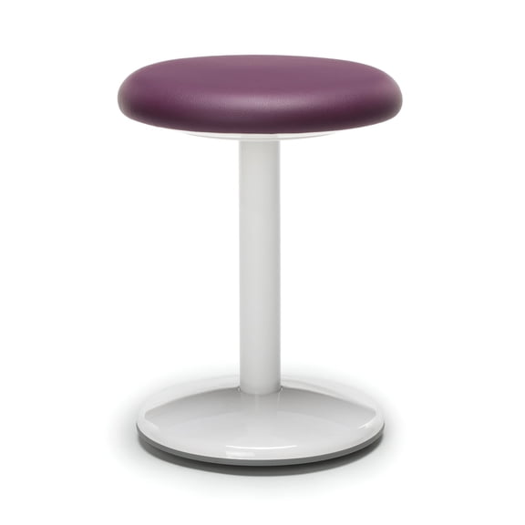 OFM Active Stool 18" High Vinyl Purple