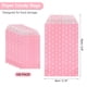 thumbnail image 2 of Uxcell 100Pcs Bolsas de Papel Kraft, 6" x 3" Bolsas de Caramelo Impermeables, Bolsas de Favor Planas, Bolsas de Regalo Pequeñas, Puntos Rosas, 2 of 6