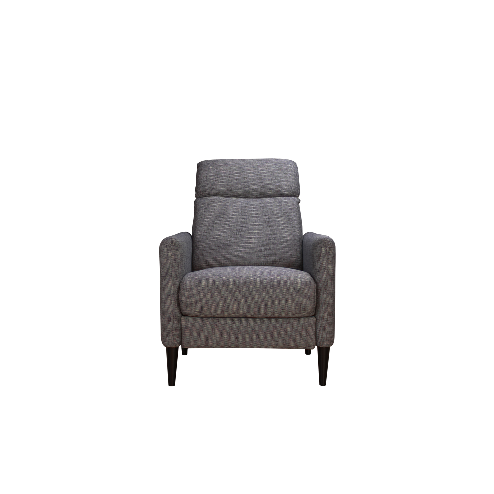 Carbon Black Recliner Chair With Pushback Feature - Stylish Upholstery, 33.85 In W X 39.28 H 29.37 D, 74.09 Lb Reclining Mechanism Upholstered,