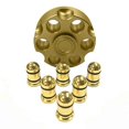 thumbnail image 3 of Metal Revolver Bullets Finger Spinner Spinning Top Fidget Pocket EDC Toy Gift, 3 of 4