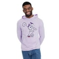 thumbnail image 3 of Disney Inside Out Men's Jersey Hooded Long Sleeve Tee Fear Purple, 3 of 6