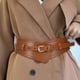 thumbnail image 4 of Corset Wide Belts Pu Leather Slimming Body Waistband For Women Elastic Waist Belts Strap Belts Bownot Dress Coat Accessories, 4 of 5