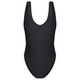 thumbnail image 1 of Aayomet Swimsuit Women's Solid Color Triangle Show Thin Belly Cover Soaking Hot Spring Gathering Swimsuit,Black M, 1 of 1