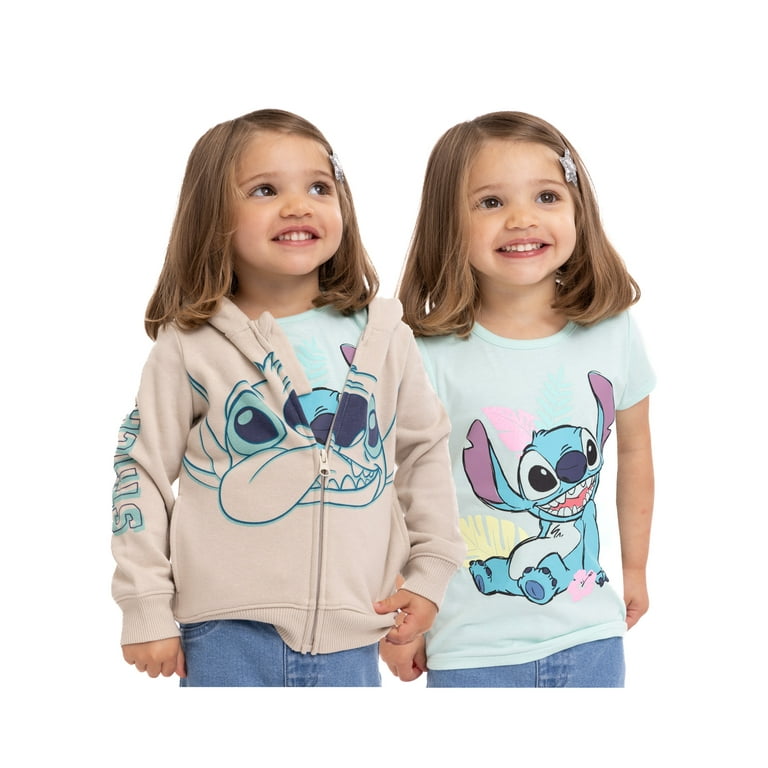 Disney Girls Lilo & Stitch Clothing Set - Stitch Sweatshirt - Import It All