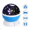 Star Sky Night Lamp,ANTEQI Baby Lights 360 Degree Romantic Room Rotating Cosmos Star Projector With LED Timer Auto-Shut Off For Kid Bedroom,Christmas Gift