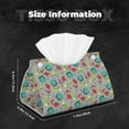 thumbnail image 5 of Sikiie Cute Dinosaur Leather Tissue Box Cover Rectangle, Long Tissue Box Cover, Tissue Box Holder, Tissue Holder for Bathroom, 5 of 7