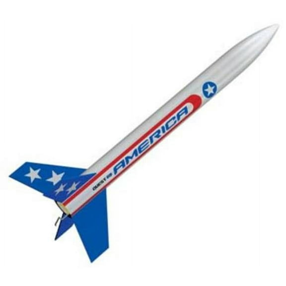Quest Aerospace Rockets 1020 Quest America Model Rocket Kit-Skill Level 1