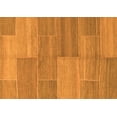 thumbnail image 1 of Ahgly Company Indoor Rectangle Abstract Orange Modern Area Rugs, 4' x 6', 1 of 4