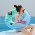 thumbnail image 3 of Gonflable Piscine Anneau Flotteur Tube Été Adultes Mignon Dinosaure Motif Cercle Enfants Plage, Bleu, 58cm, 3 of 5
