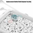 thumbnail image 3 of Replacement Part for Fisher-Price Rock with Me Bassinet - GNX44 ~ Replacement Stuffed Cloth Elephant Toy, 3 of 5