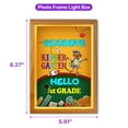 thumbnail image 5 of Back to School Rhodesian Ridgeback Goodbye Kindergarten Hello 1st Grade Acrylic Plaque with Wood Photo Frame Box Ridgebacks Dog Lover Gifts Light Box - 02011, 5 of 5