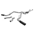 thumbnail image 2 of Fits 2009-2021 Toyota Tundra Flowmaster Exhaust System Kit 817692 Outlaw Cat Back System; Stainless Steel; With Muffler; 3 Inch Pipe Diameter; Dual Exhaust With Dual Exit, 2 of 5