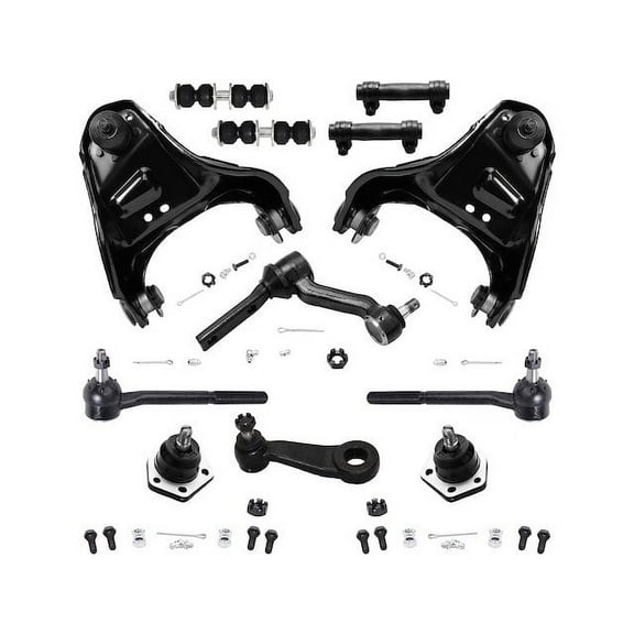 Front Control Arm Ball Joint Sway Bar Link Kit - Compatible with 1998 - 2004 GMC Sonoma 1999 2000 2001 2002 2003