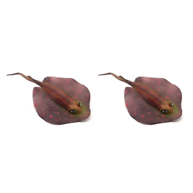 Methold 2019 silicona brillante acuario Artificial Manta Ray Fish Tank Fake Devil Ray ornamento acuático Type3 NO3 Methold CBP005603