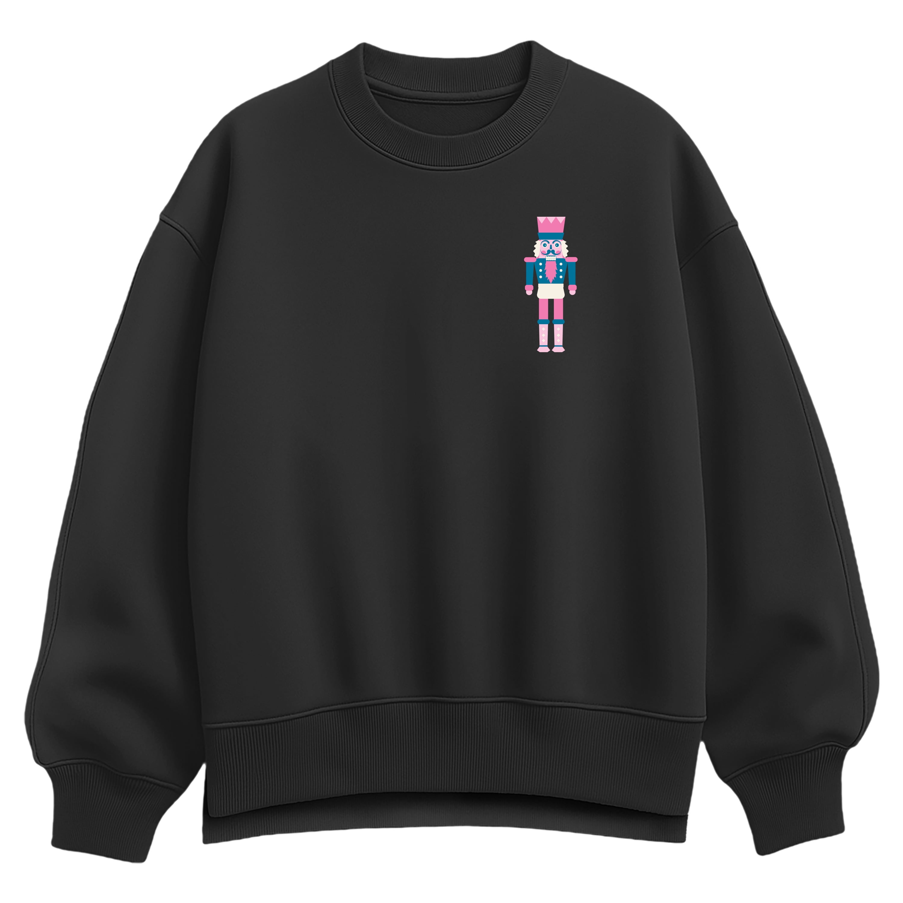 Elf - Son Of A Nutcracker - Women's Oversized Fleece Crew Sweatshirt