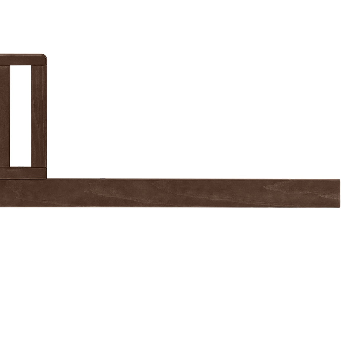 Delta Children Daybed/Toddler Guardrail Kit #W135725 - Greenguard Gold Certified, Walnut Espresso