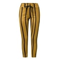 thumbnail image 5 of Pxiakgy jeans for men Sports Casual Pants Long Waist Trousers Pocket Bodybuilding Striped Men Flexible Men's pants Men Casual Pants Yellow + M, 5 of 9