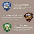 thumbnail image 4 of Coffee Creamer Single Serve Variety Pack, (48ct/ 6 Different Flavor) French Vanilla, Irish Cream, Caramel Macchiato, Sweet Cream, Chocolate Caramel, Hazelnut (Box of 48), 4 of 8