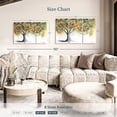 thumbnail image 4 of Elephant Stock Chili Pepper Tree Wall Art - Horizontal Multi Panel Canvas - Living Room Wall Decor - Floral And Botanical Multi Panel - White And Gray Decor By Ashvin Harrison - 38" x 24", 4 of 8