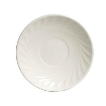 Tuxton China MEE-056 Meridian American 5.75 in. Saucer - White  - 3 Dozen