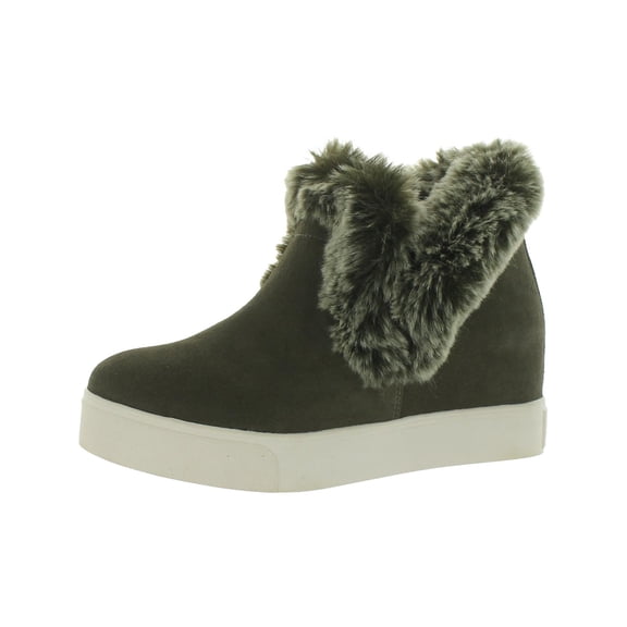J/Slides Womens Sean WP Waterproof Suede Booties