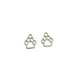 thumbnail image 5 of 100 Piezas de Filigrana de Plata Cachorro Pata Abalorios Colgante Joyería Fabricación, 5 of 5