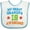 White and Blue, variant on Inktastic My Great Grandpa is Awesome Grandkid Boys or Girls Baby Bib