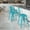 Crystal Teal-Blue, variant on BizChair Commercial Grade 4 Pack 24" High Mint Green Metal Indoor-Outdoor Counter Height Stool with Back