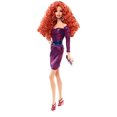 thumbnail image 1 of Muñeca Barbie Redhead Glam con soporte y certificado, 1 of 7