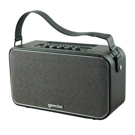 UPC: 0747705007162 | Gemini GTR-400 Portable Bluetooth Speaker (90 Watts  Guitar and Microphone Inputs  USB Record and Playback)