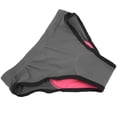 thumbnail image 4 of Ropa interior de ciclismo para mujer, pantalones cortos acolchados 3D, ligeros, de secado rápido, color gris oscuro, talla 2XL, 4 of 14