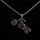 thumbnail image 3 of Motocicleta Charms Gadget Motocicleta Colgante Biker para Collar Gótico Plata Hombre, 3 of 9