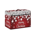 thumbnail image 2 of HELLHERO Sewing Machine Cover Merry Christmas Red Storage Pocket Lightweight Home Accessories, 2 of 8