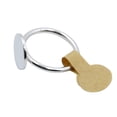 thumbnail image 5 of 500Pcs Round Jewelry Price Tag Stickers Kraft for Rings Shops School Library Brown, 5 of 10