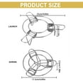 thumbnail image 3 of CRCMURE Cooking Utensils Telescopic Folding Steam Rack Rice Cooker Steamer Food Steamer Basket Foldable Accessories For Air Fryer Steaming Basket Vegtable Steamer Cake 304 Stainless Steel Vegetable, 3 of 9