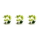thumbnail image 1 of Inteprter Orquídeas artificiales Flor falsa Plantas en maceta Cuenco blanco Maceta Flores Ramo Toque real Hogar Cocina Arreglo Verde Type1 NO1, 1 of 6