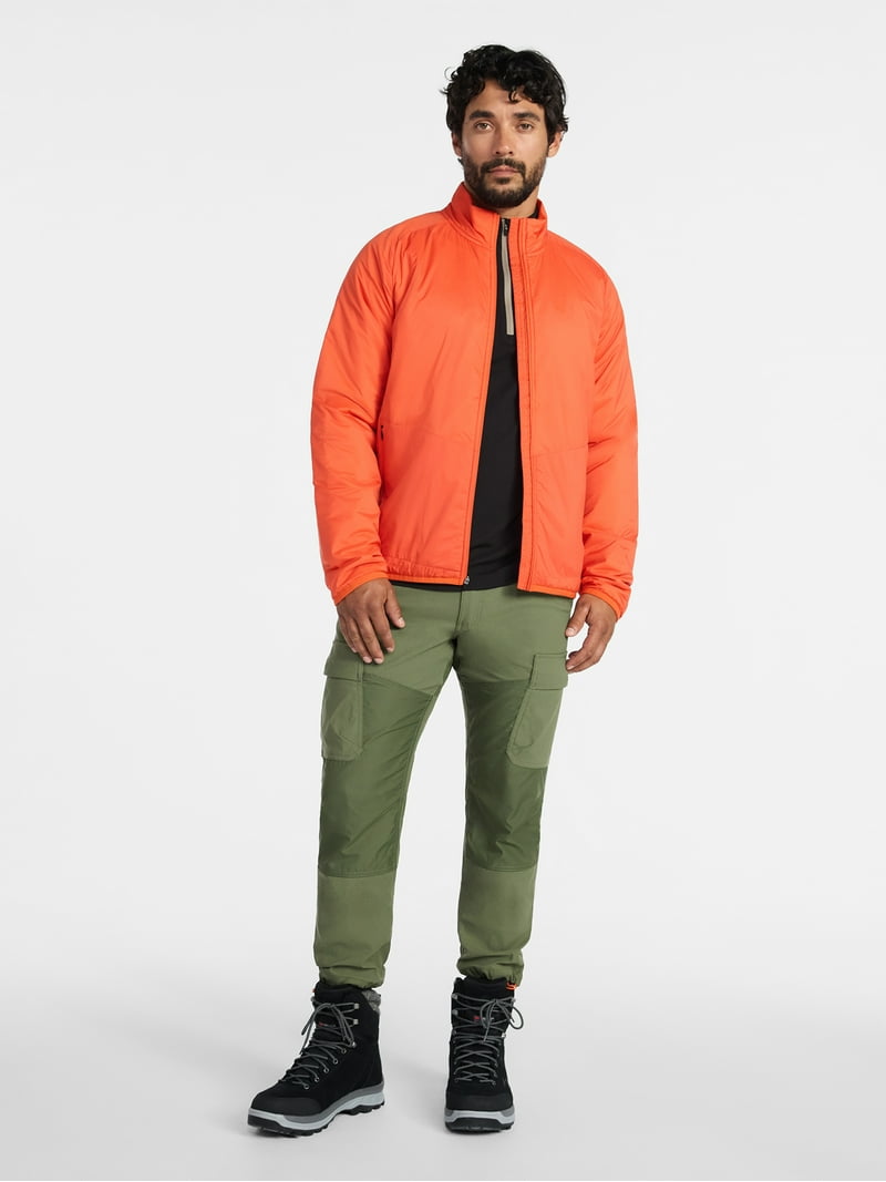 Ozark Trail Men's and Big Men's Light Insulated Nylon Zip Jacket