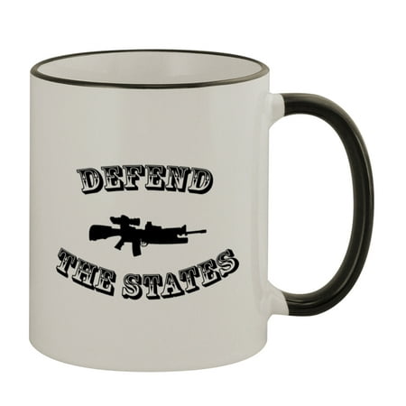 

Defend The States #217 - Funny Humor 11oz Black Handle Coffee Mug Cup