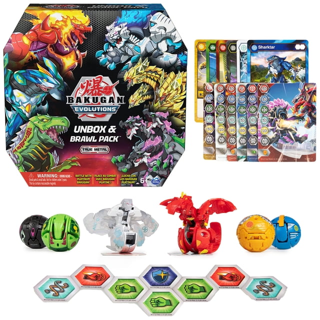 Pack Bakugan Evolutions para Desempaquetar y Luchar con 6 BakuNúcleos