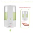 thumbnail image 5 of Dispensador De Jabón Automático, Dispensador De Jabón Con Sensor Montado En La Pared, Contenedor De Champú Desinfectante De Manos Sin Contacto Para Cocina, Baño, Hospital Kearding HA025373-00, 5 of 5