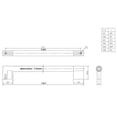 thumbnail image 2 of Richelieu BP527288195 11-5/16" Center To Center Stainless Steel Handle Cabinet Pull From, 2 of 2