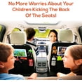 thumbnail image 7 of Trobo Back Seat Organizers And Storage, 2 Pack X-Large Multifunctional Backseat Car Organizer + iPad And Tablet Holder For Kids, Kick Mats Back Seat Protector With 5 Pockets, Travel Accessories, Black, 7 of 7