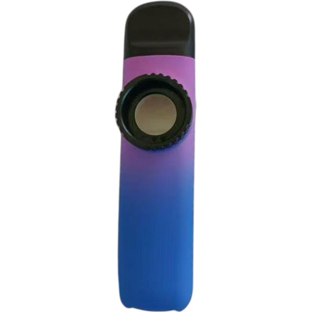 Flûte Harmonica à Bouche Dégradée de Couleur pour Débutant Fête Musicale Violet Film Unique