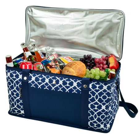 Picnic at Ascot Ultimate Day Cooler- Combines Best Qualities of Hard & Soft Collapsible Coolers - Trellis