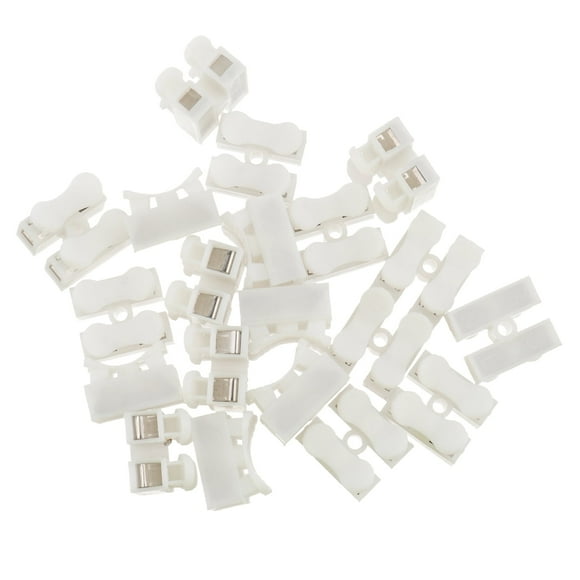 100 Pcs Cable Plug Sealed Joint Connectors Terminal Block Self-locking Connector Wire Plug Wire Connector